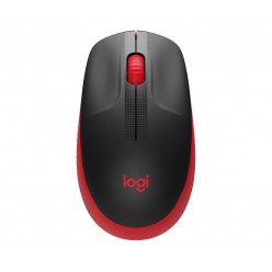 Полноразмерная беспроводная мышь Logitech M190 — КРАСНАЯ — 2,4 ГГц — EMEA
